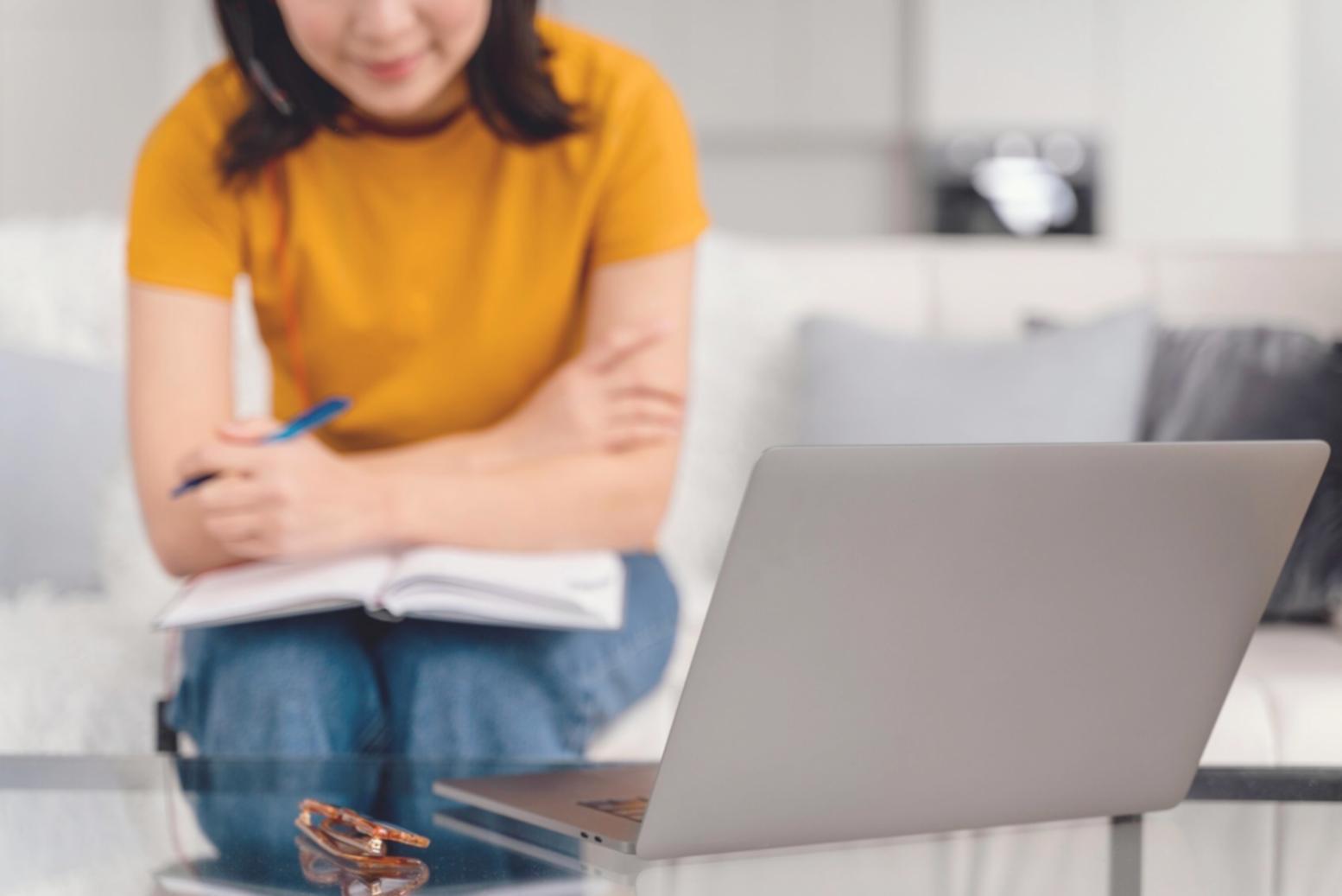 People engaged in interactive financial learning session
