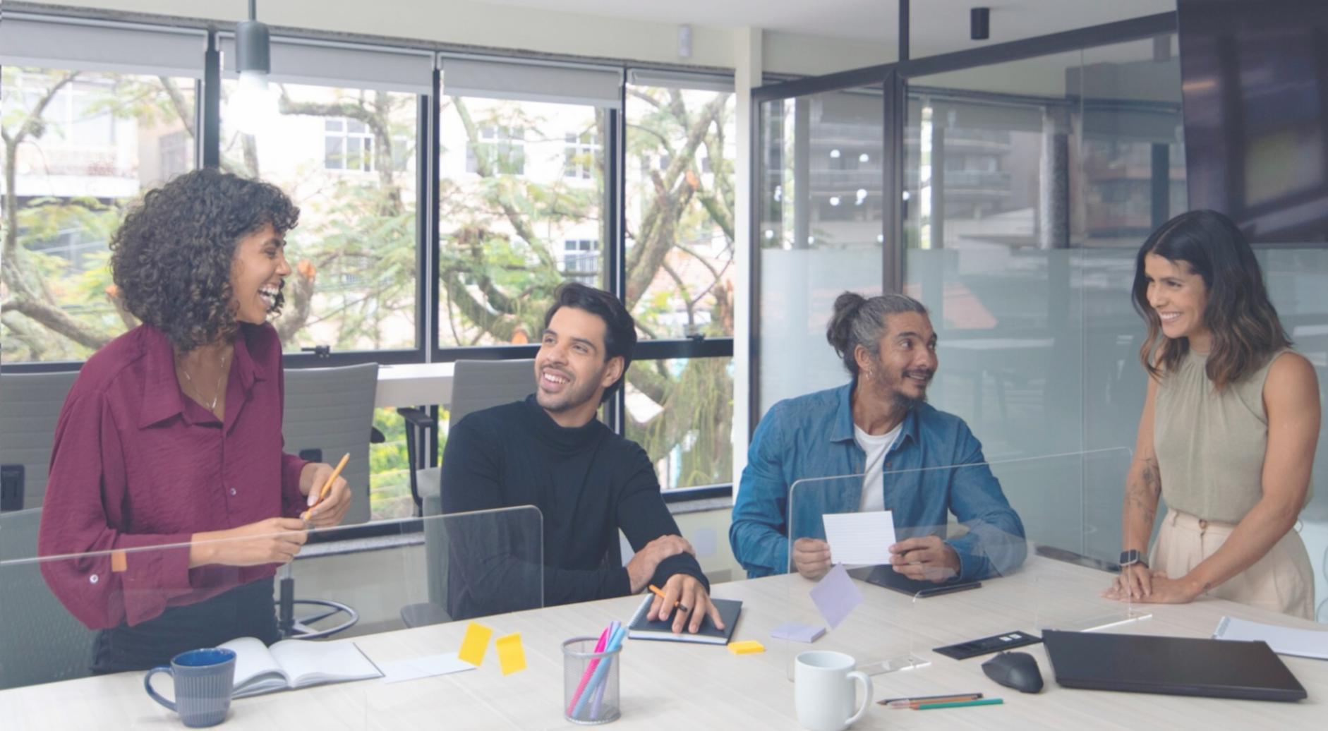 Financial planning workspace with budget documents and calculator